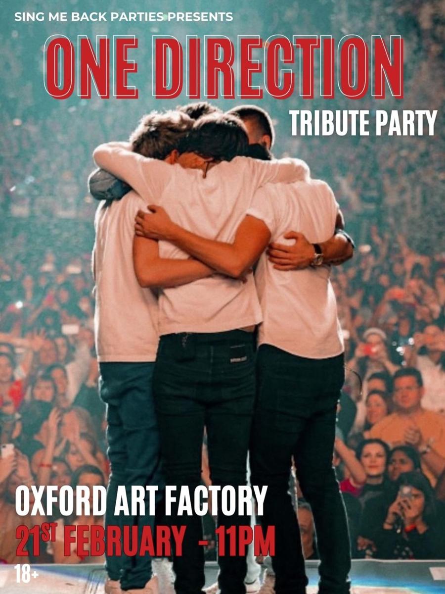 One Direction Tribute Party poster