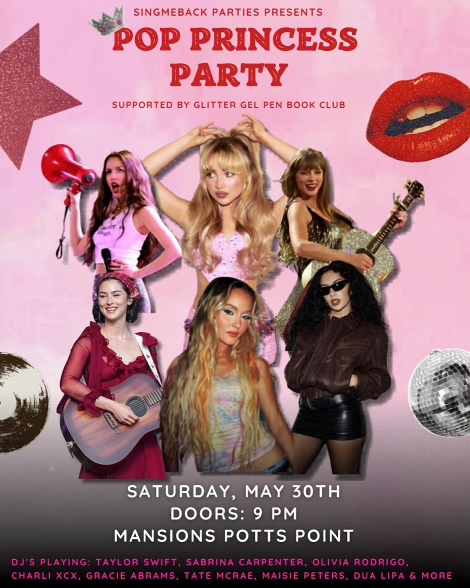 Pop Princess Party poster